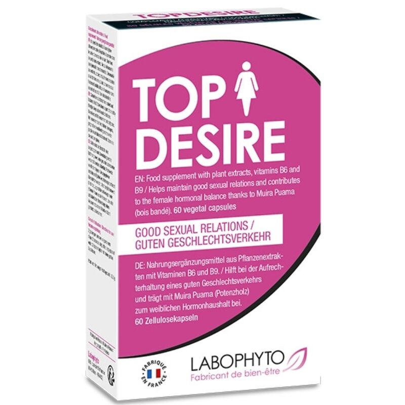 TOP DESIDERIO MIGLIORATA LA LIBIDO DONNA 60 CAPSULE