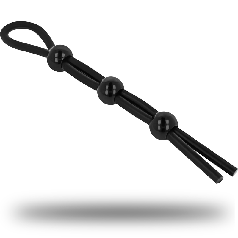 ANELLO PENE E TESTICOLI CORDA - OHMAMA