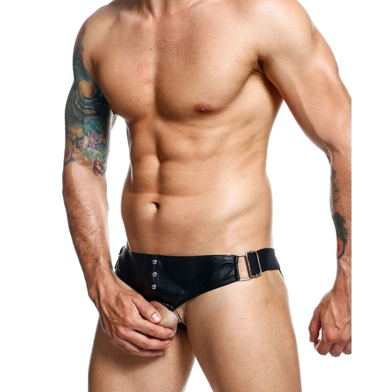 MOB EROTIC WEAR DNGEON COCKRING JOCKSTRAP