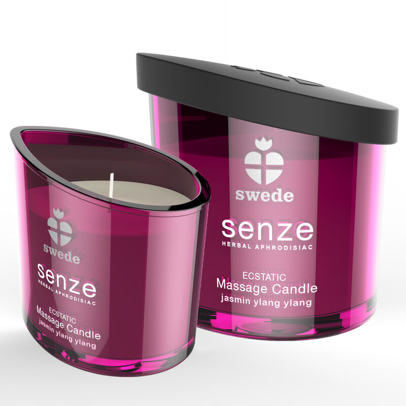 CANDELA DA MASSAGGIO ECSTATICA SWEEDE SENZE - JASMINE, YLANG YLANG