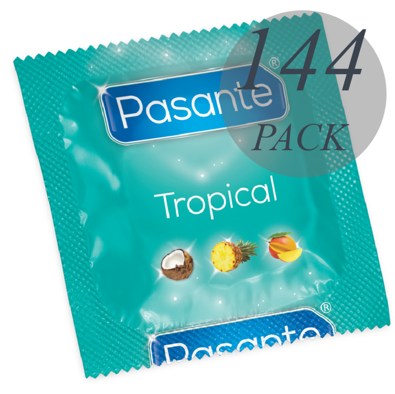 PASANTE PRESERVATIVO BORSA TROPICALE 144 UNITÀ