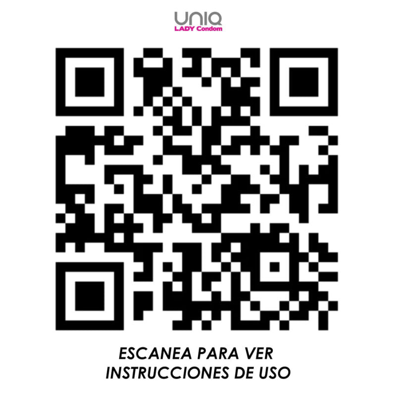 PRESERVATIVO FEMMINILE SENZA LATTICE 3 UNITÀ UNIQ LADY