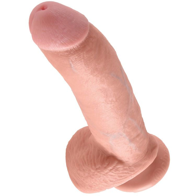 KING COCK 9 CARNE DI CAZZO CON PALLINE 22,9 CM