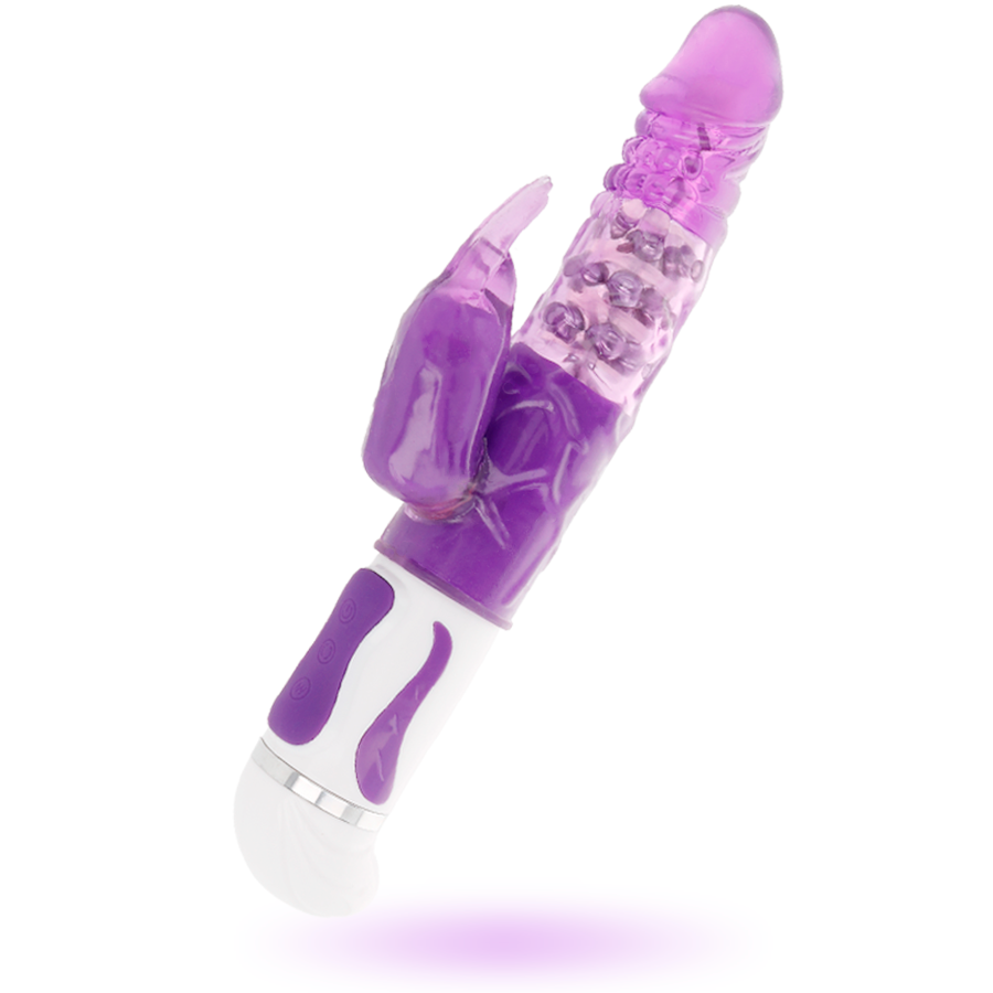 VIBRATORE GAPPY INTENSO CONIGLIO VIOLA