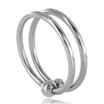 ANELLO DOPPIO GLANS - METAL HARD