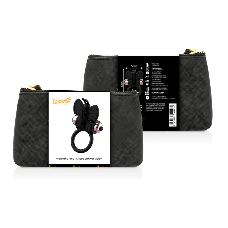 ANELLO PENE VIBRANTE FARFALLA - COQUETTE CHIC DESIRE
