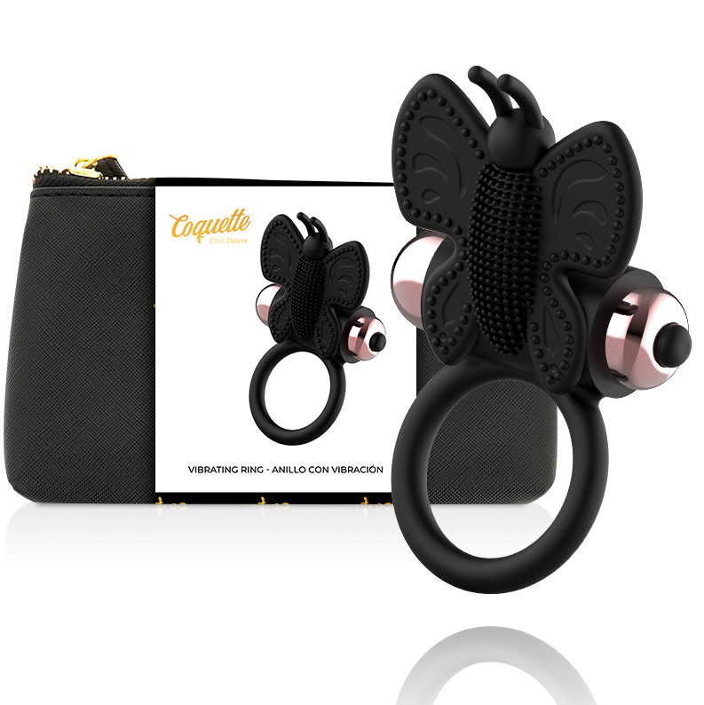 ANELLO PENE VIBRANTE FARFALLA - COQUETTE CHIC DESIRE
