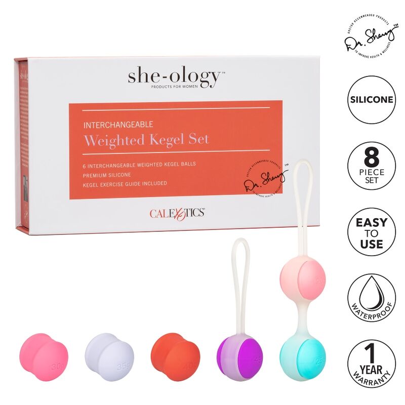 SET PALLINE DI KEGEL INTERCAMBIABILI - CALEX