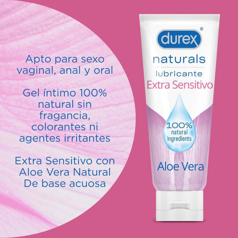 LUBRIFICANTE GEL NATURALS  100ML - DUREX