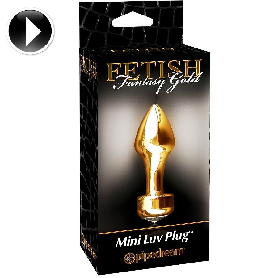 PLUG ANALE GOLD - FETISH FANTASY