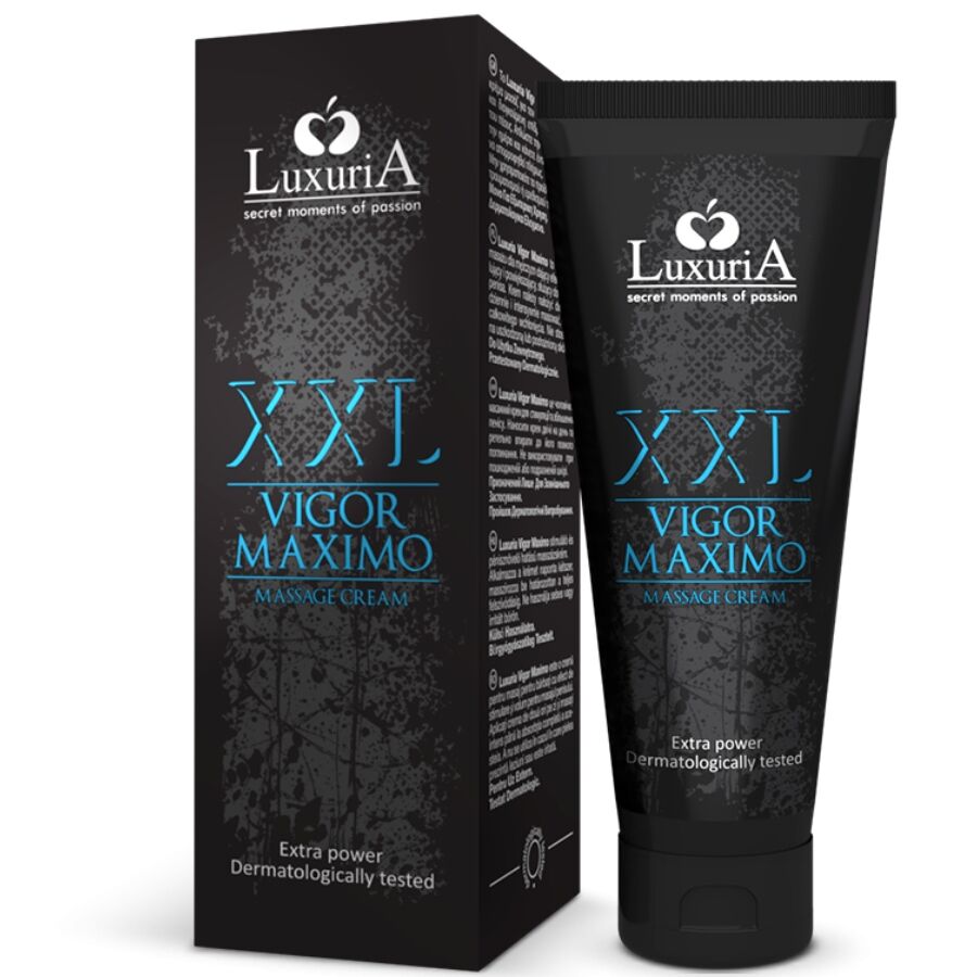 CREMA DA MASSAGGIO XXL VIGOR MAXIMO -  INTIMATELINE LUXURIA