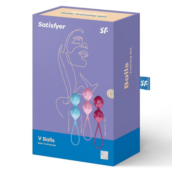 SET DI ALLENAMENTO PAVIMENTO PELVICO LOVEBALLS 2 - SATISFYER