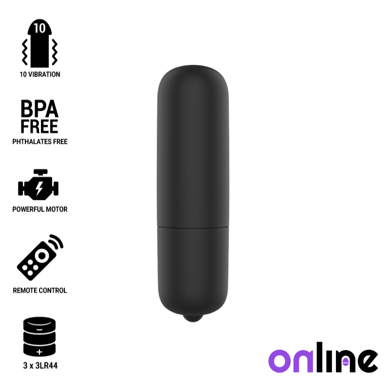ONLINE MINI BULLET VIBE - NERO