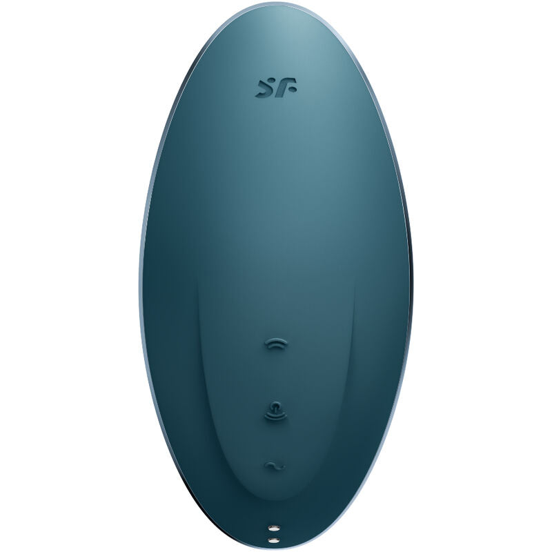 SATISFYER VULVA LOVER 1 STIMOLATORE DI IMPULSI D''ARIA E VIBRATORE - BLU