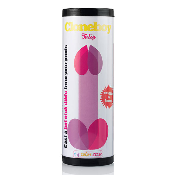 CLONEBOY DILDO TULIPANO ROSA INTENSO