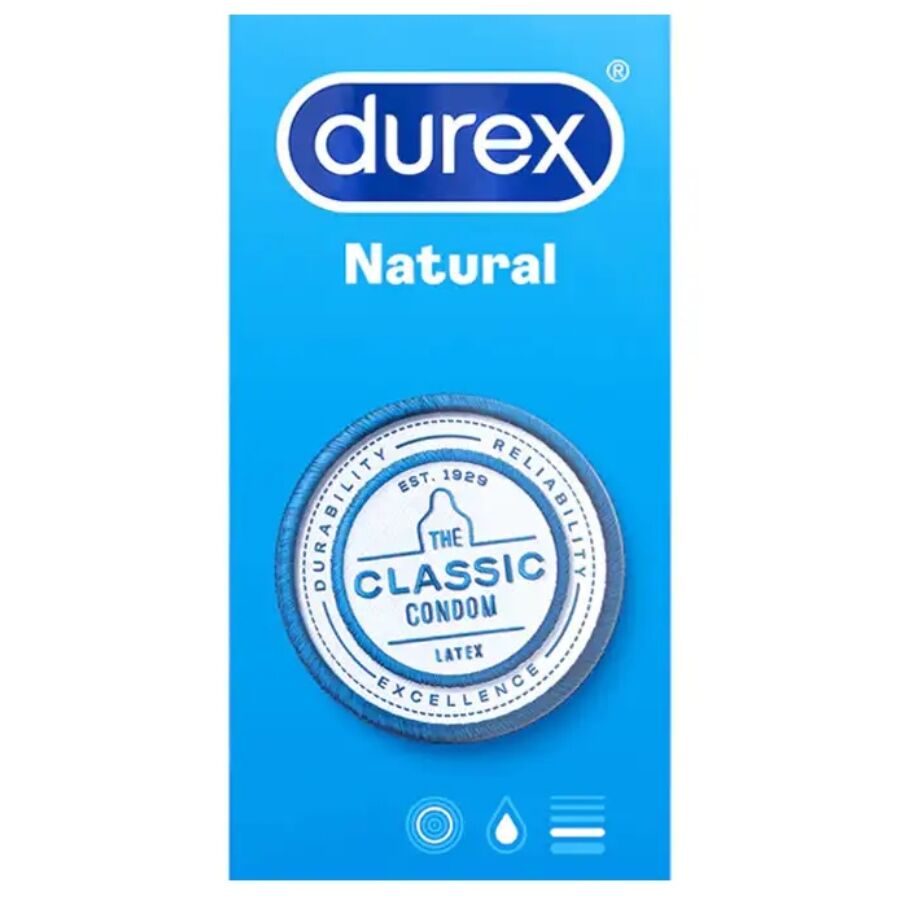 DUREX NATURAL CLASSIC 6 UNITÀ