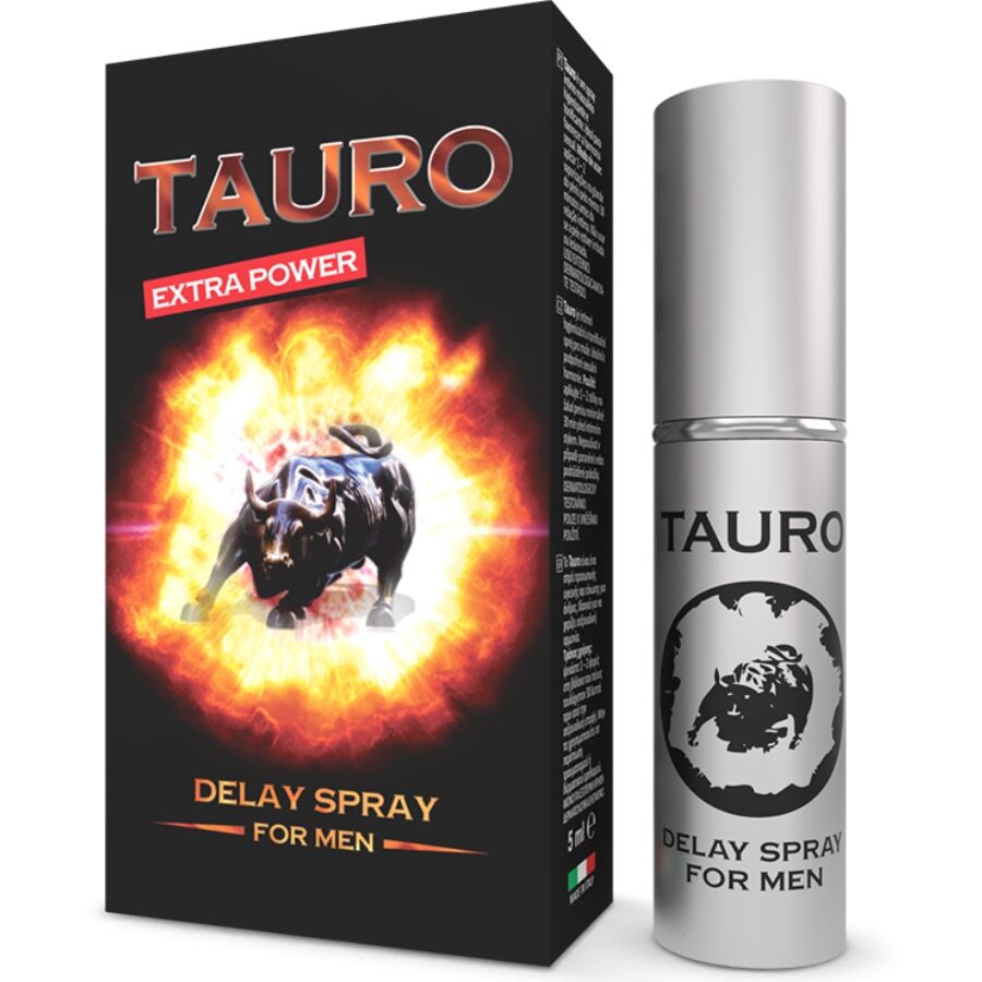 TAURO EXTRA POWER RITARDANTE SPRAY PER UOMO 5 ML