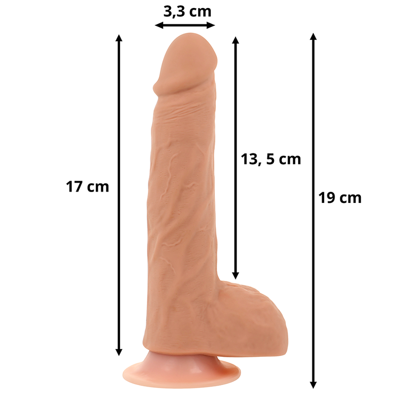 REALISTIC DILDO UP AND DOWN - OHMAMA