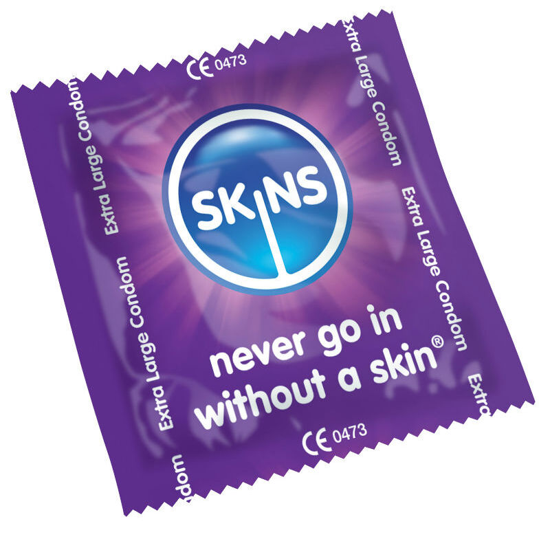 SKINS PRESERVATIVO EXTRA LARGE BAG 500