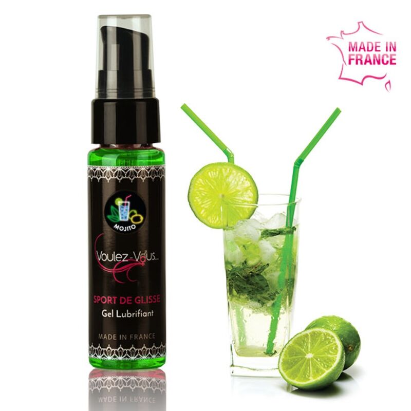 VOULEZ-VOUS WATER-BASED LUBRICANT - MOJITO - 35 ML